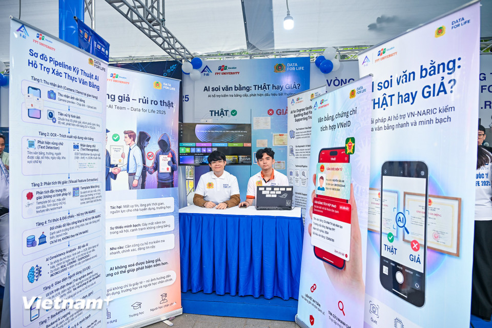Ảnh của Nhiều trải nghiệm công nghệ hấp dẫn tại sự kiện Techfest 2025 trên Phố đi bộ Hồ Hoàn Kiếm