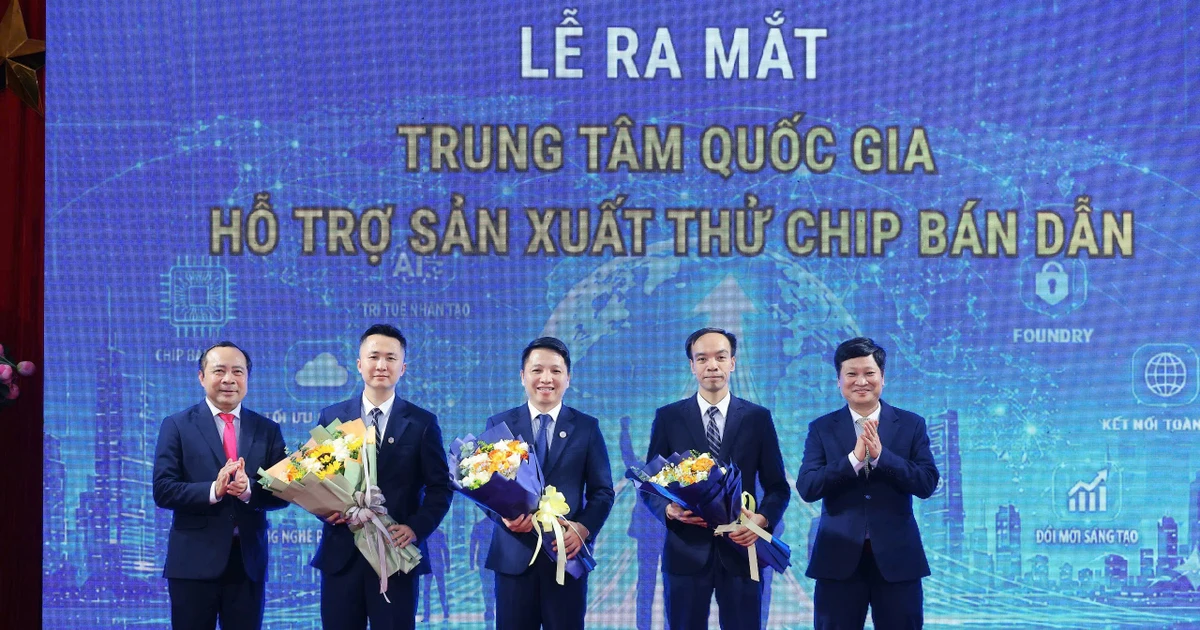 Việt Nam lần đầu có Trung tâm hỗ trợ sản xuất thử chip bán dẫn