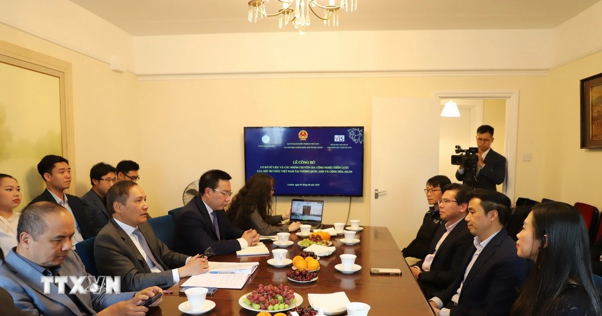 Trí thức Việt Nam tại Anh xây dựng cơ sở dữ liệu chuyên gia đầu tiên