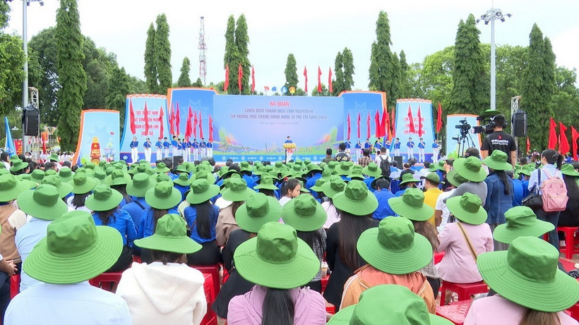 Gia Lai: Ra quân Chiến dịch Thanh niên tình nguyện Hè năm 2025