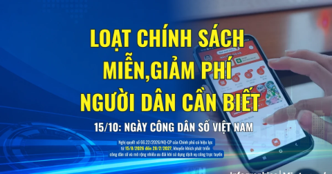 Loạt chính sách người dân cần biết nhân Ngày Công dân số Việt Nam 15/10