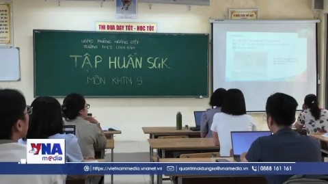 Sẵn sàng năm học mới với với 1 bộ SGK thống nhất