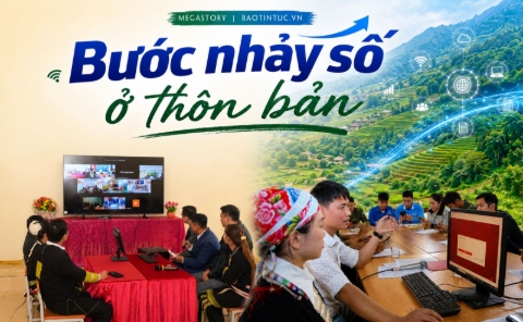 Thực hiện Nghị quyết số 57-NQ/TW của Bộ Chính trị về đột phá phát triển khoa học, công nghệ, đổi mới sáng tạo và chuyển đổi số quốc gia, nhiều địa phương miền núi phía Bắc đang lựa chọn một hướng đi rõ ràng: Đưa chuyển đổi số đến từng thôn, tổ dân phố, để mỗi người dân đều có thể trở thành chủ thể của quá trình chuyển đổi.