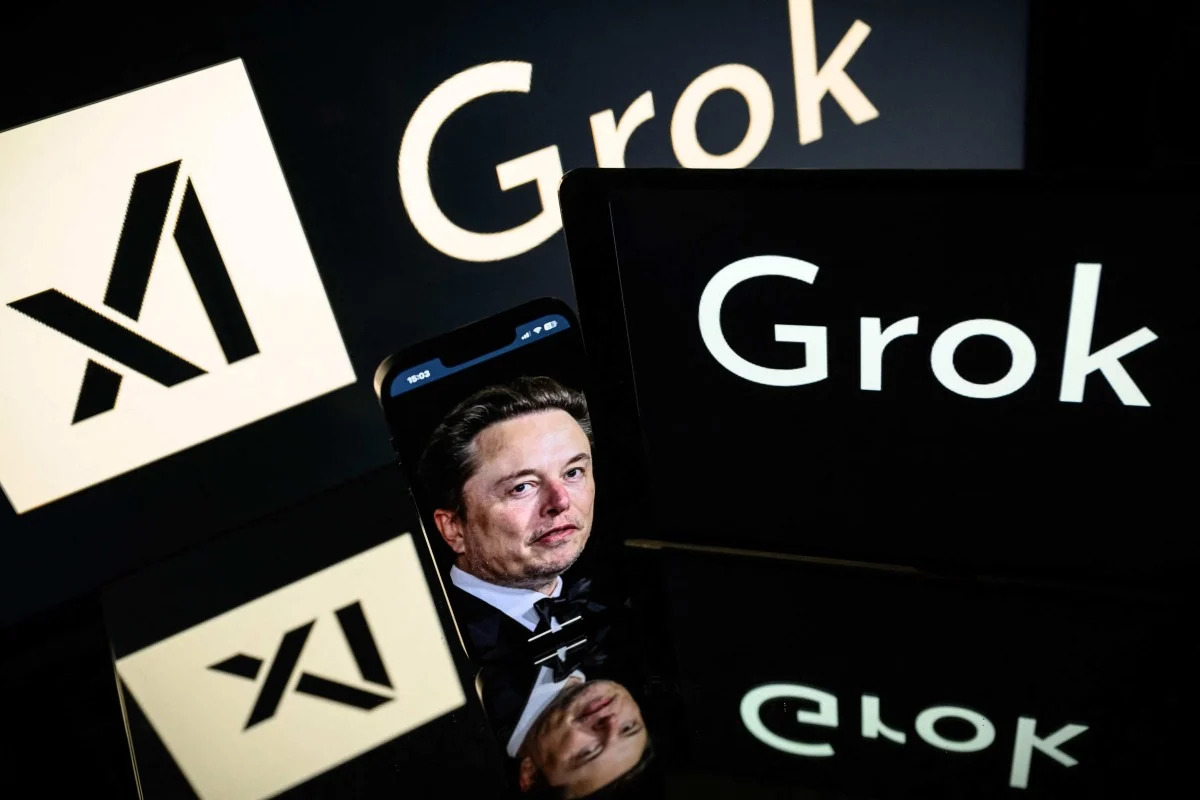 Grok – chatbot AI của xAI, một trong những nền tảng AI nằm trong phạm vi điều chỉnh của Đạo luật AI (AI Act) mà EU bắt đầu siết chặt thực thi. Ảnh: TechCrunch/TTXVN
