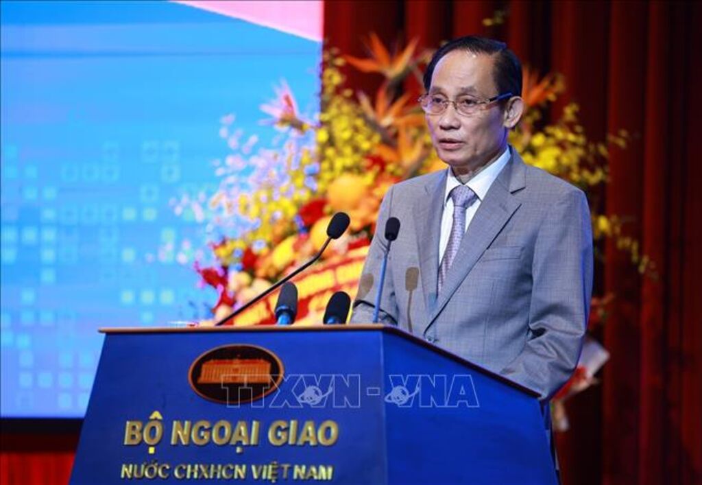 Bộ trưởng Ngoại giao Lê Hoài Trung. (Ảnh: Dương Giang/TTXVN) Bộ trưởng Ngoại giao Lê Hoài Trung. (Ảnh: Dương Giang/TTXVN)