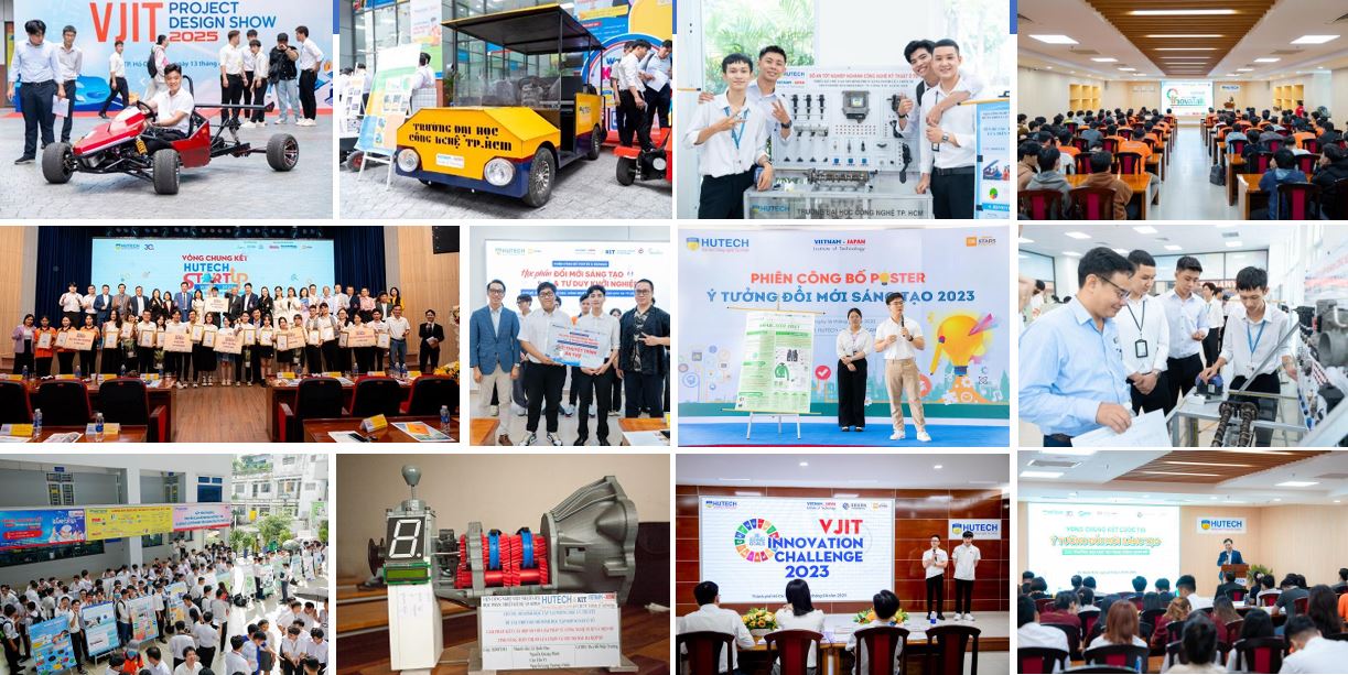 Trường HUTECH thường xuyên tổ chức các hoạt động thúc đẩy đổi mới sáng tạo và khoa học công nghệ. (Ảnh: ThS. Nguyễn Xuân Hưng) Media