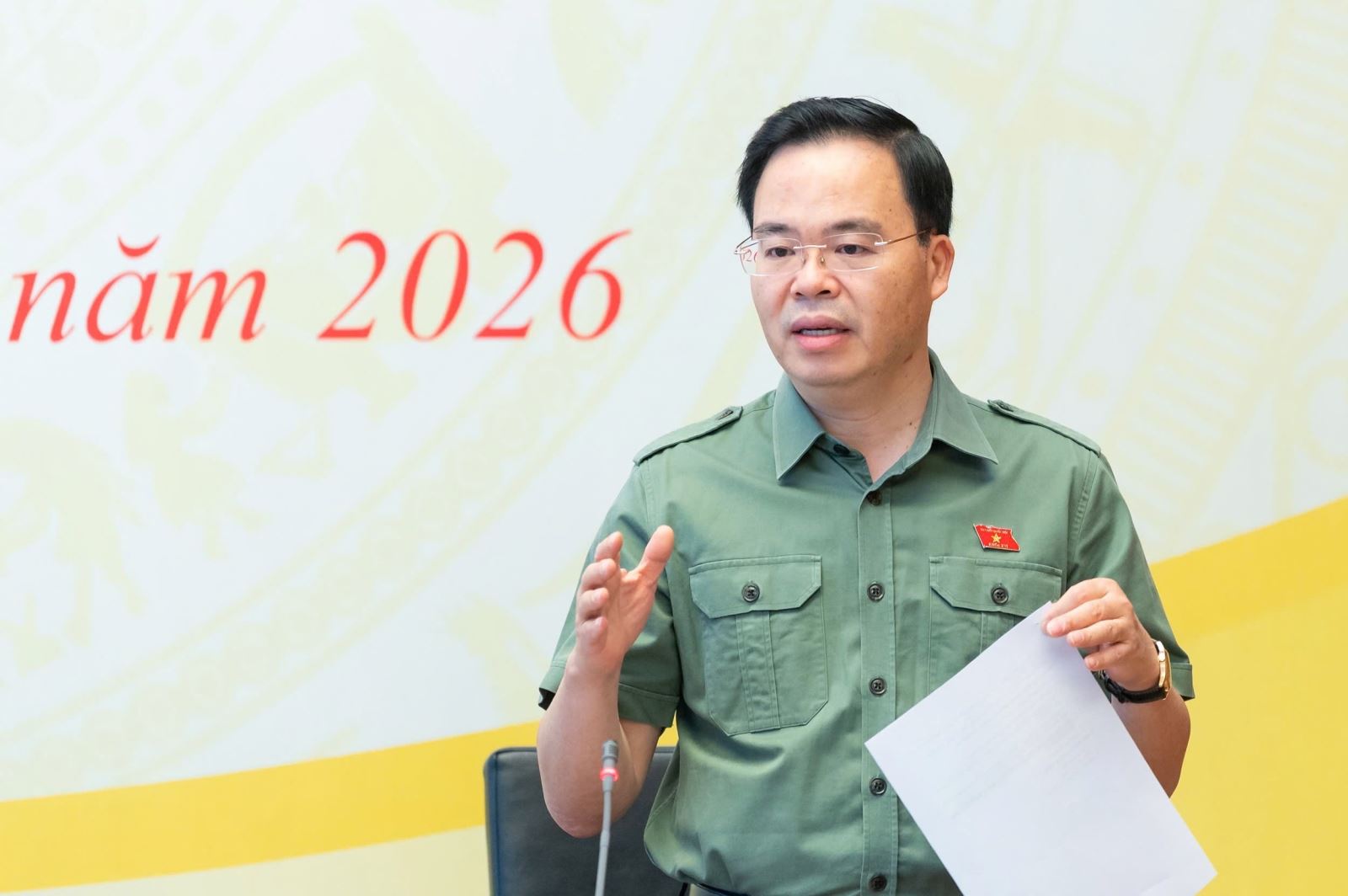 Tiến sĩ Trần Văn Khải, Phó Chủ nhiệm Ủy ban Khoa học, Công nghệ và Môi trường của Quốc hội, Đại biểu Quốc hội khóa XVI của tỉnh Ninh Bình trả lời phỏng vấn phóng viên báo Tin tức và Dân tộc. Ảnh NVCC Tiến sĩ Trần Văn Khải, Phó Chủ nhiệm Ủy ban Khoa học, Công nghệ và Môi trường của Quốc hội, Đại biểu Quốc hội khóa XVI của tỉnh Ninh Bình trả lời phỏng vấn phóng viên báo Tin tức và Dân tộc. Ảnh NVCC