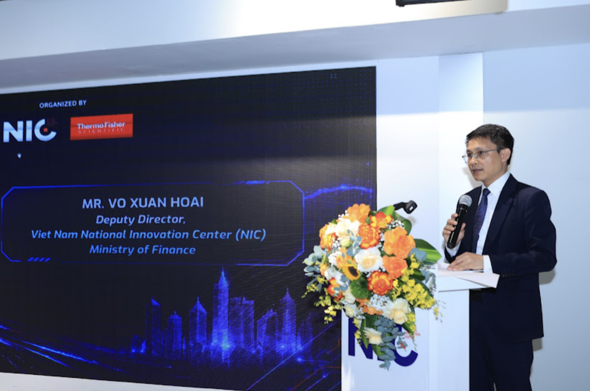 Lãnh đạo NIC phát biểu tại diễn đàn. (Ảnh: PV) Lãnh đạo NIC phát biểu tại diễn đàn. (Ảnh: PV)