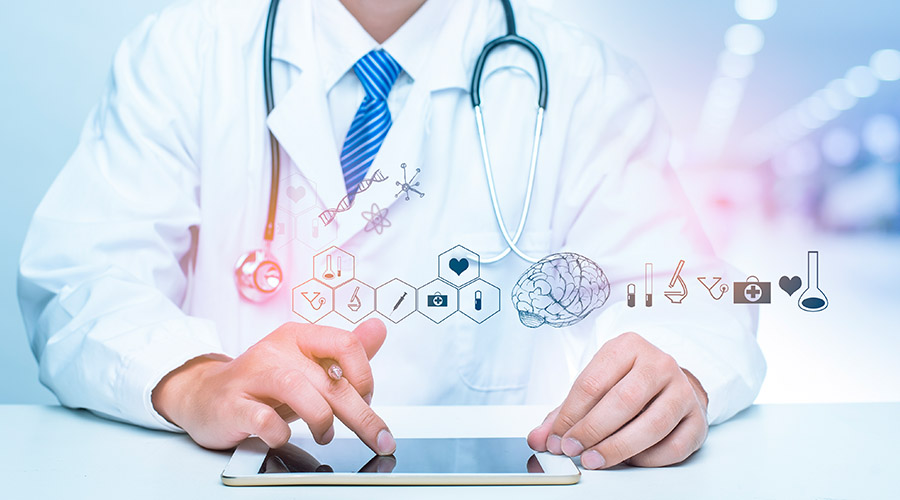 Ứng dụng AI trong lĩnh vực y tế. (Ảnh: thehealthcareinsights.com) Media
