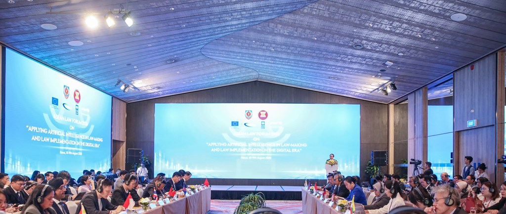 Toàn cảnh Diễn đàn Luật ASEAN 2026. (Ảnh: CMC) Toàn cảnh Diễn đàn Luật ASEAN 2026. (Ảnh: CMC)