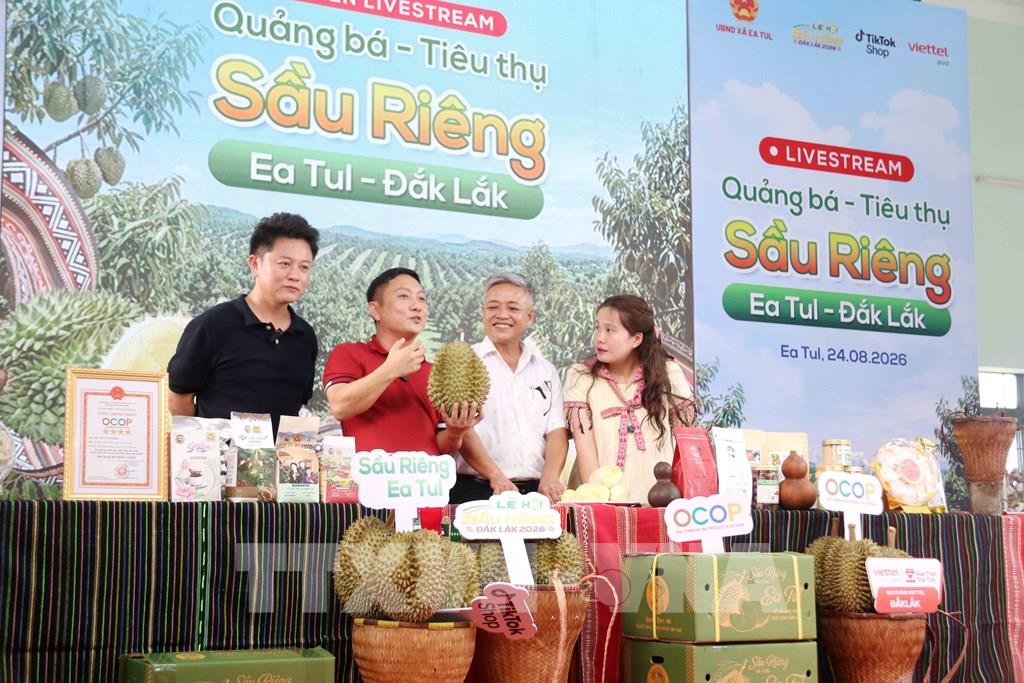 Đưa sầu riêng lên sóng, Đắk Lắk thúc đẩy kinh tế số nông nghiệp