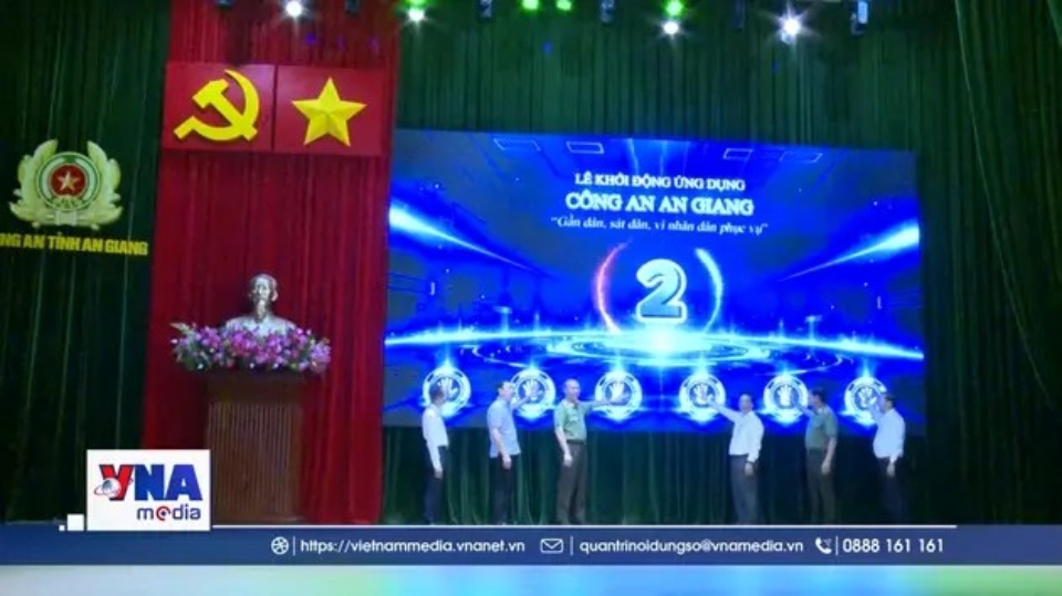 An Giang ra mắt Ứng dụng gần dân, sát dân, vì Nhân dân phục vụ”