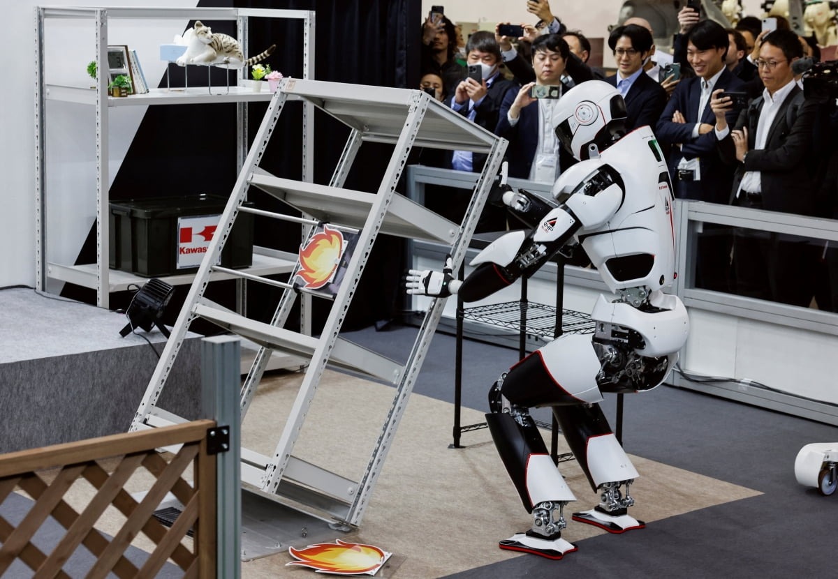 Nhật Bản triển khai dự án quy mô lớn, đẩy mạnh ngành công nghiệp robot AI.&nbsp;(Ảnh: Reuters)