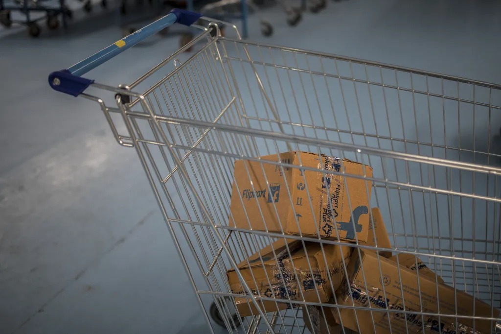 Google thử nghiệm cho người dùng mua các sản phẩm của Flipkart khi sử dụng Gemini và AI Mode. (Ảnh: Anindito Mukherjee/Bloomberg/Getty Images)