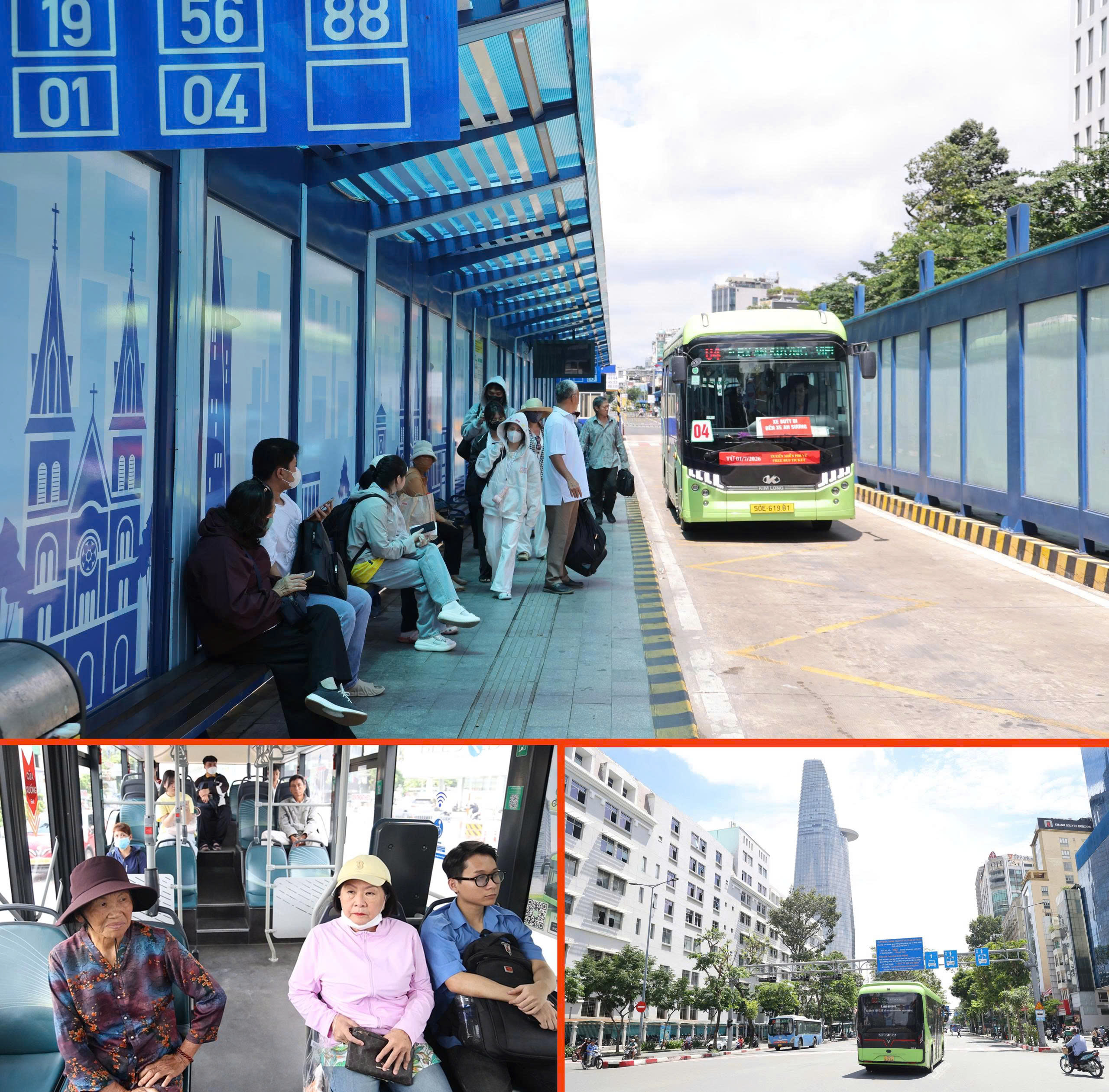 TP Hồ Chí Minh đẩy mạnh chuyển đổi số trong giao thông công cộng. (Ảnh: Mạnh Linh/Báo Tin tức và Dân tộc) TP Hồ Chí Minh đẩy mạnh chuyển đổi số trong giao thông công cộng. (Ảnh: Mạnh Linh/Báo Tin tức và Dân tộc)