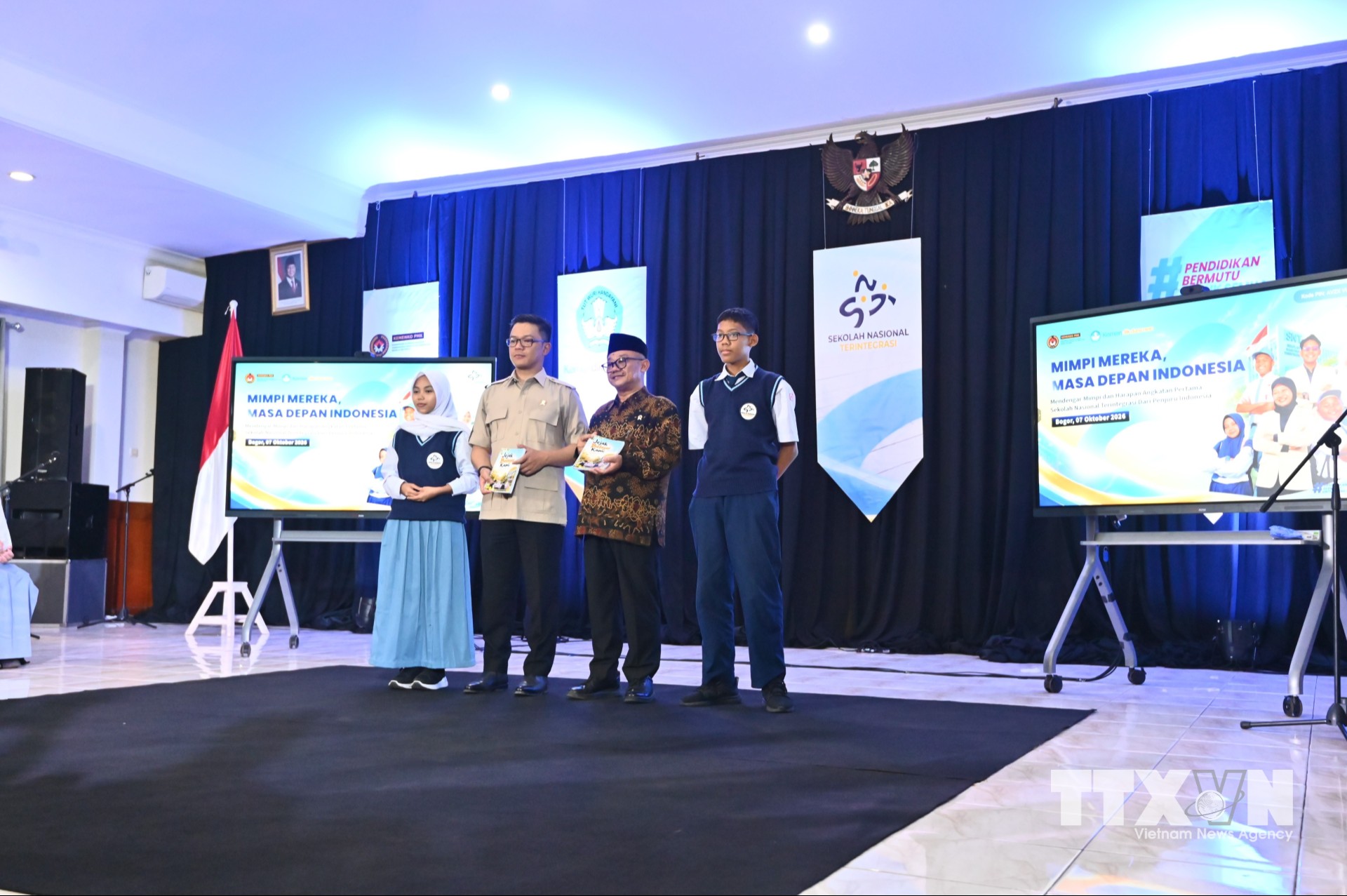 Indonesia xây dựng mô hình trường học tích hợp hướng tới tương lai. (Ảnh: TTXVN)