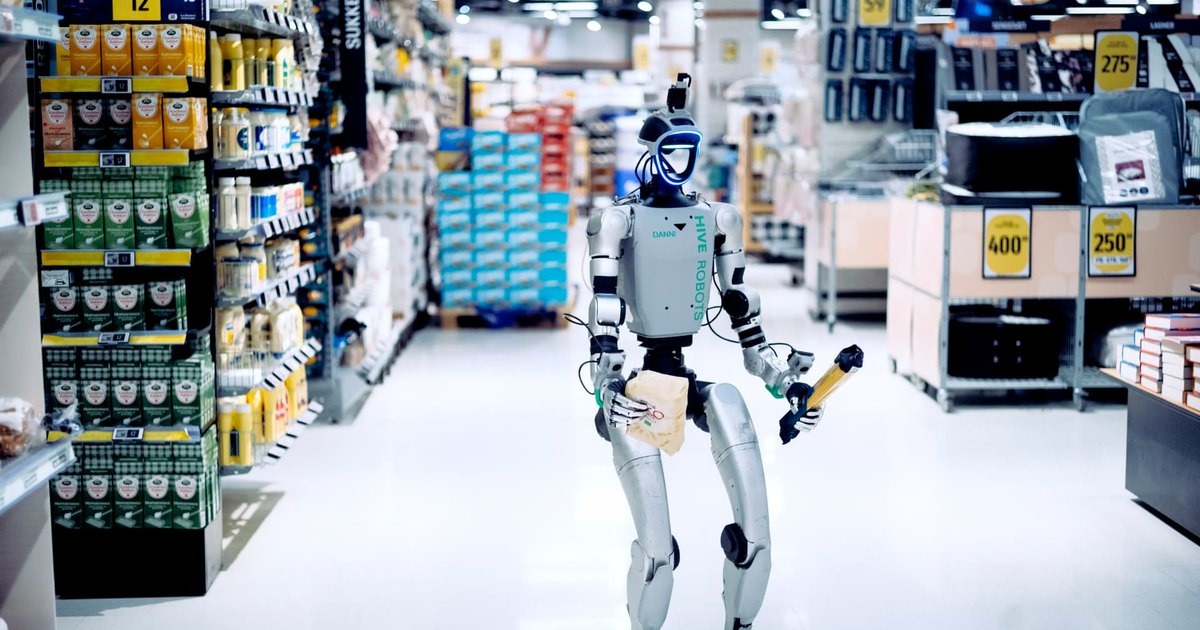 Trong tương lai, robot có thể được bổ sung các chức năng nhằm hỗ trợ các hoạt động tại siêu thị. (Ảnh: hiverobots.dk) Trong tương lai, robot có thể được bổ sung các chức năng nhằm hỗ trợ các hoạt động tại siêu thị. (Ảnh: hiverobots.dk)