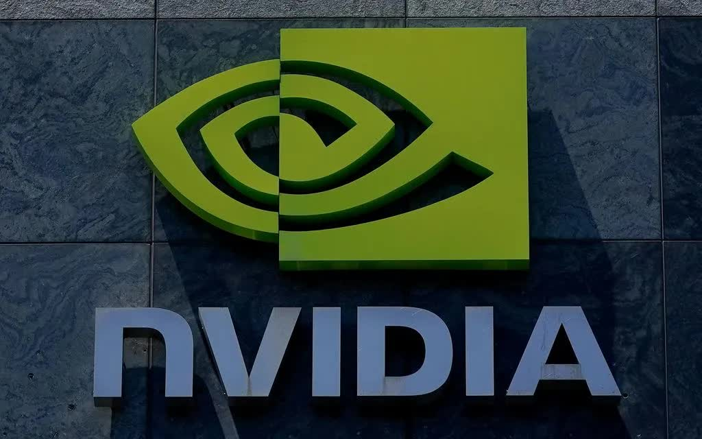 Tập đoàn sản xuất&nbsp; chip Nvidia (Mỹ). (Ảnh: AP)