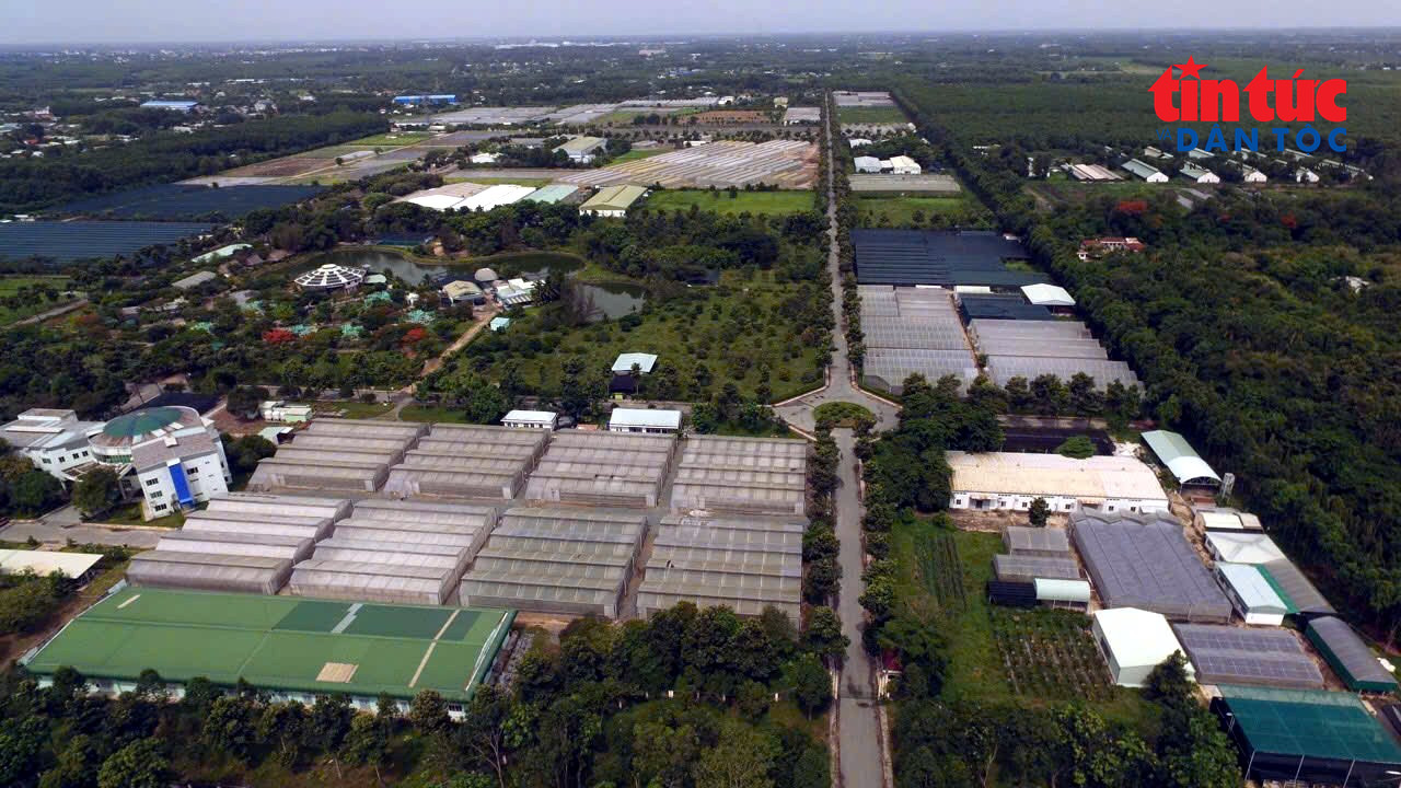 TP Hồ Chí Minh có Khu NNCNC đầu tiên của Việt Nam với diện tích 88,17 ha. (Ảnh: Mạnh Linh/Báo Tin tức và Dân tộc)