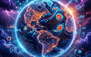 Trung Quốc phát triển các mô hình AI dự báo thời tiết cực đoan